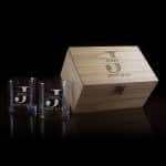 Best Man Design 330ml Spirit Glass Boxed Gift Set