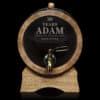 30 Years Aged to Perfection Design 5L Glass Head Oak Barrel