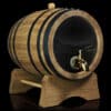 Plain 5L Glass Head Oak Barrel