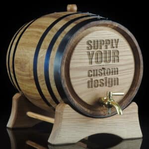 Custom Design Oak Barrel
