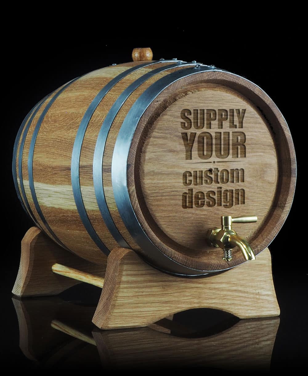 Custom Design Oak Barrel