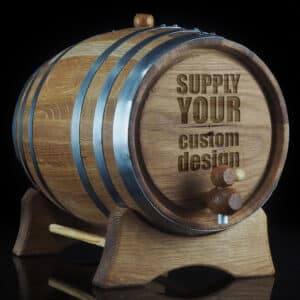 Custom Design Oak Barrel