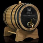 Name & Spirit Design 5L Glass Head Oak Barrel