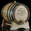 Personalised 'Years of Service' Oak Barrel