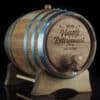 Personalised 'Happy Retirement' Oak Barrel