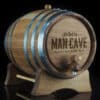 Personalised 'Man Cave Design' Oak Barrel