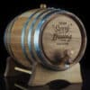 Personalised 'Sorry You're Leaving' Oak Barrel