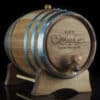 Personalised 'Thank You' Oak Barrel