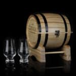 Thank You Design 200ml Whiskey Glass Barrel Gift Set