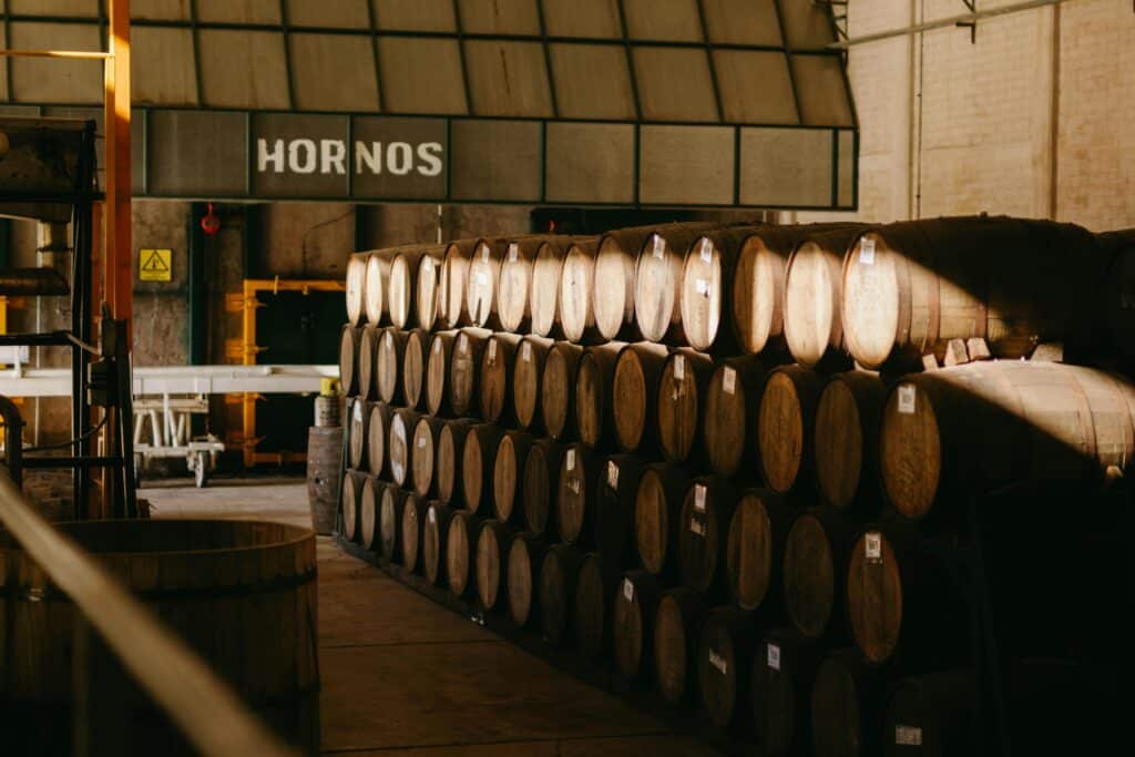 tequila barrels