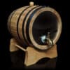 Plain 5L Glass Head Oak Barrel