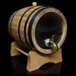 Plain 5L Glass Head Oak Barrel
