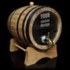 Supply Your Design / Logo 5L Glass Head Oak Barrel