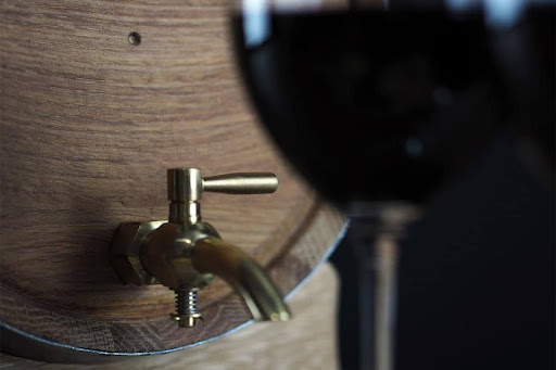 whiskey barrel tap